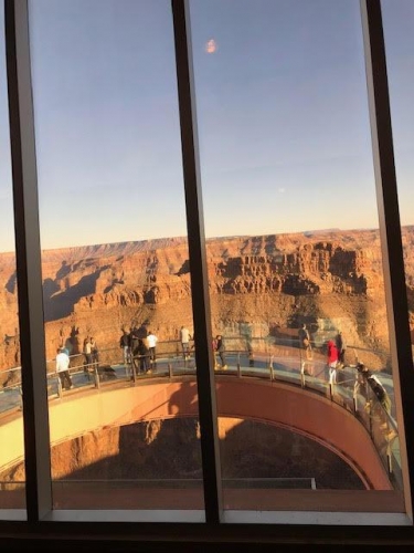 Skywalk restaurant view