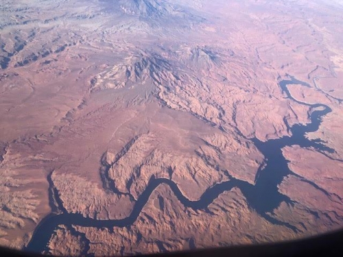 showing water amidst the mountains