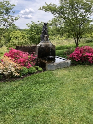 Fountains make a garden