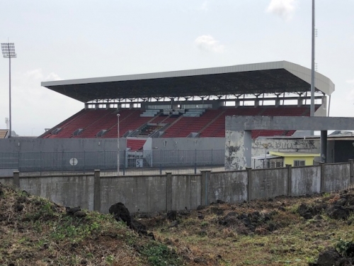 Showing stadium seating