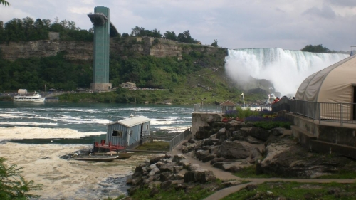 Falls Canada side view