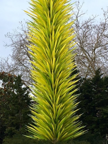 Green Glass Spikes