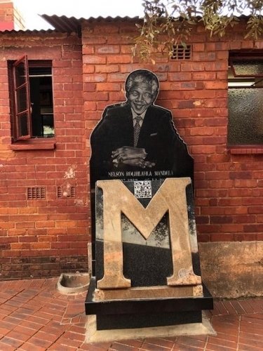 In his original home with Winnie , hometown Soweto also where he was buried
