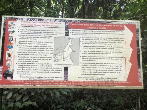 Why Bimbia was reknown as a transatlantic slavery site for Europeans