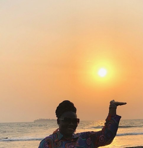 That perfect sunset coming up from the ocean