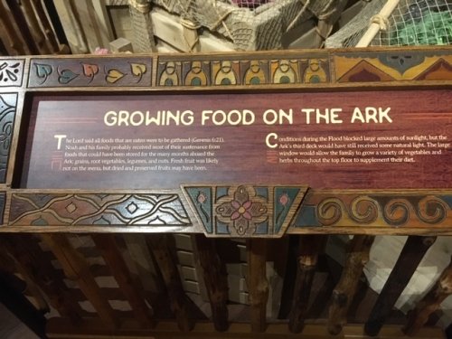 Th elord said all food that are eaten were to be gathered